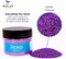 Rolio - 1 Jar Vibrant Holographic Glitter (Dark Periwinkle) - 1 oz